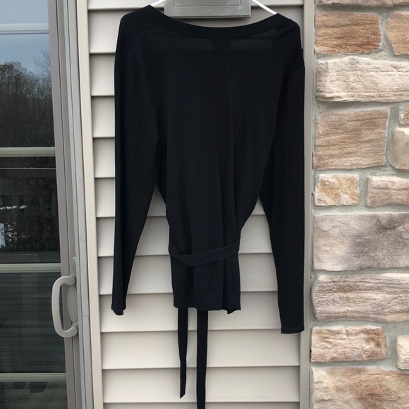 NWT APT 9 1X black and silver sweater - Picture 5 of 6